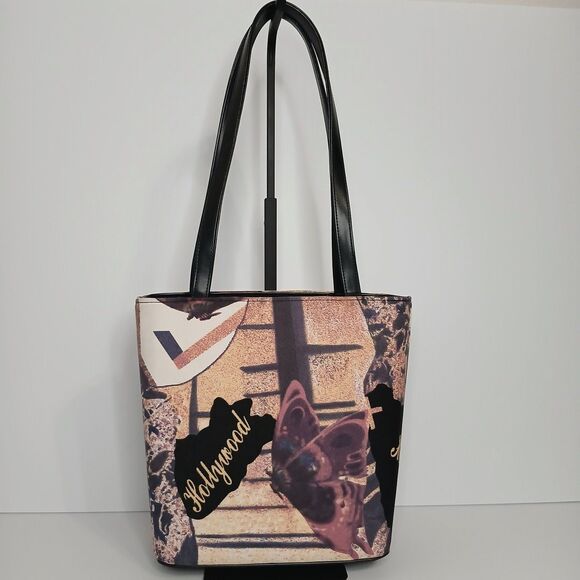 Vintage Marilyn Monroe Purse Sequin and Bead Embellished Tote Handbag - Picture 3 of 12